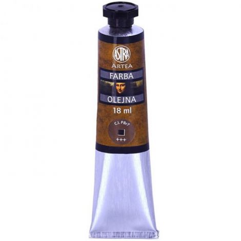 Farba olejna Astra Artea 18ml, Siena Naturalna